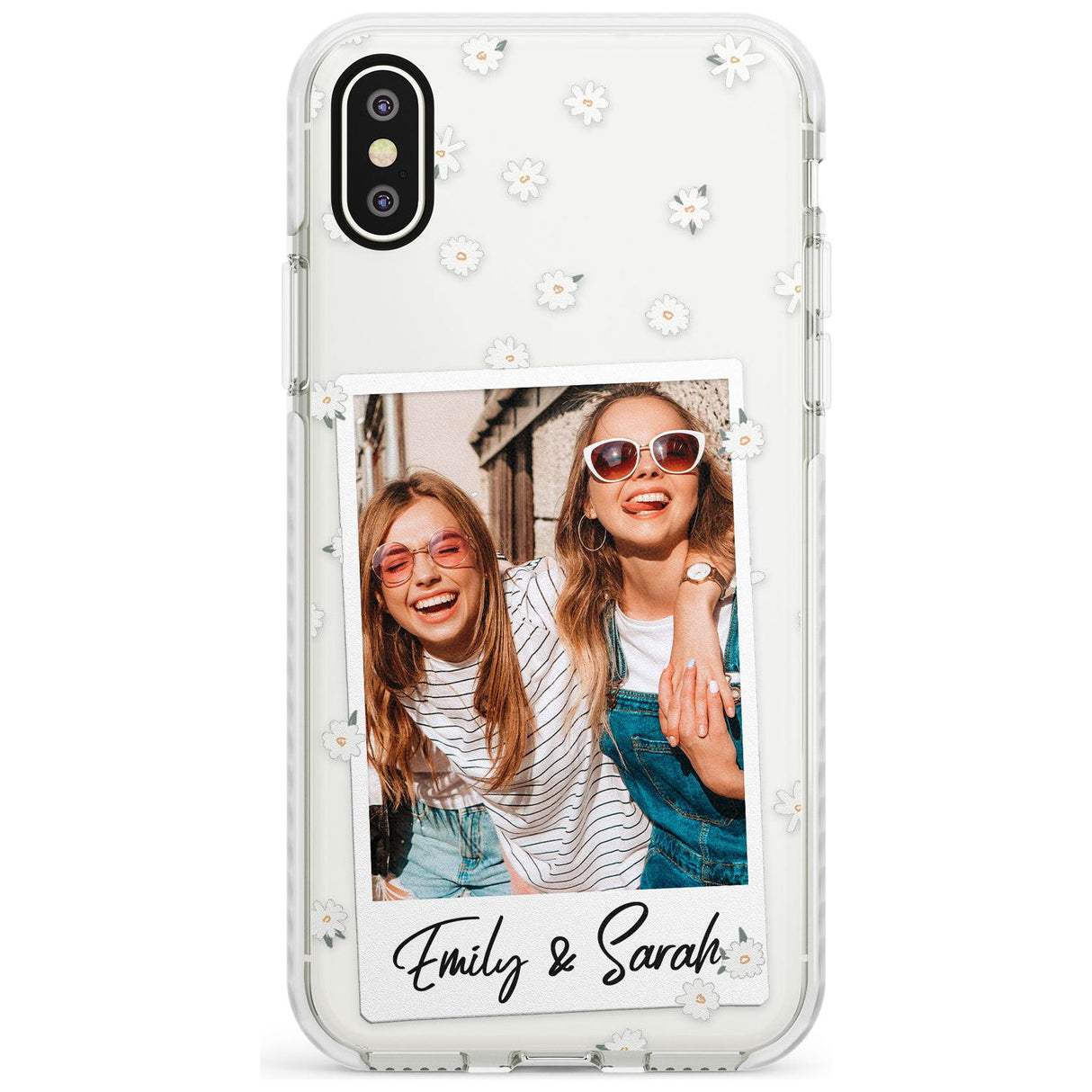 Personalised Snake Instant Photo Phone Case for iPhone X XS Max XR