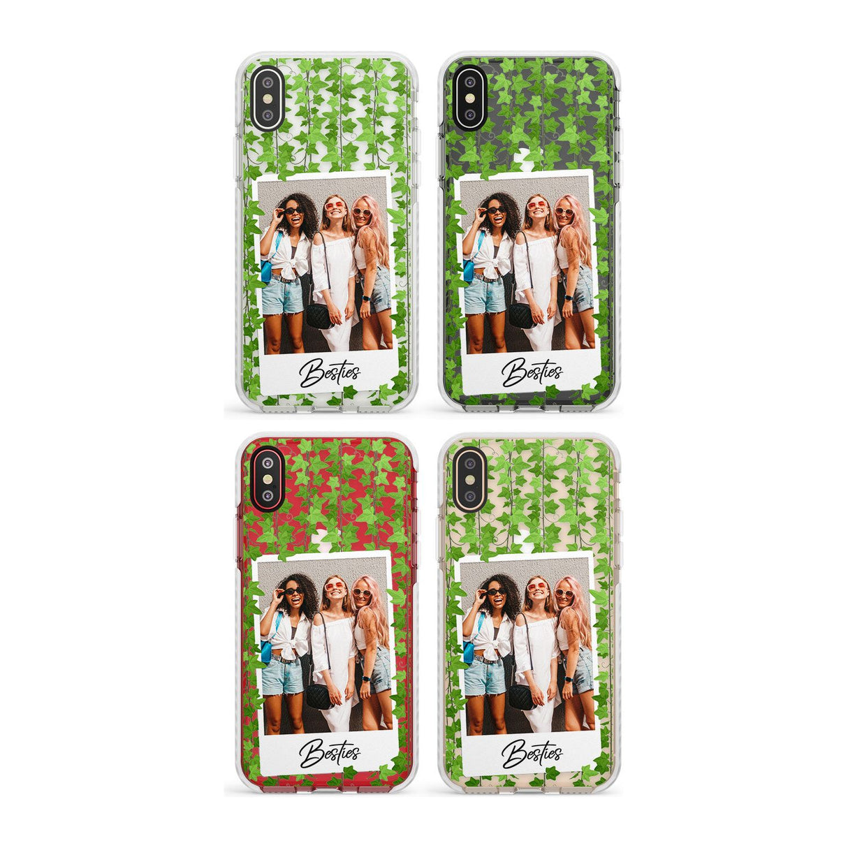 Personalised Snake Instant Photo Phone Case for iPhone X XS Max XR