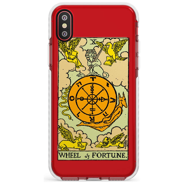 Wheel of Fortune Tarot Card - Colour Slim TPU Phone Case Warehouse X XS Max XR