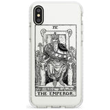 The Emperor Tarot Card - Transparent Slim TPU Phone Case Warehouse X XS Max XR