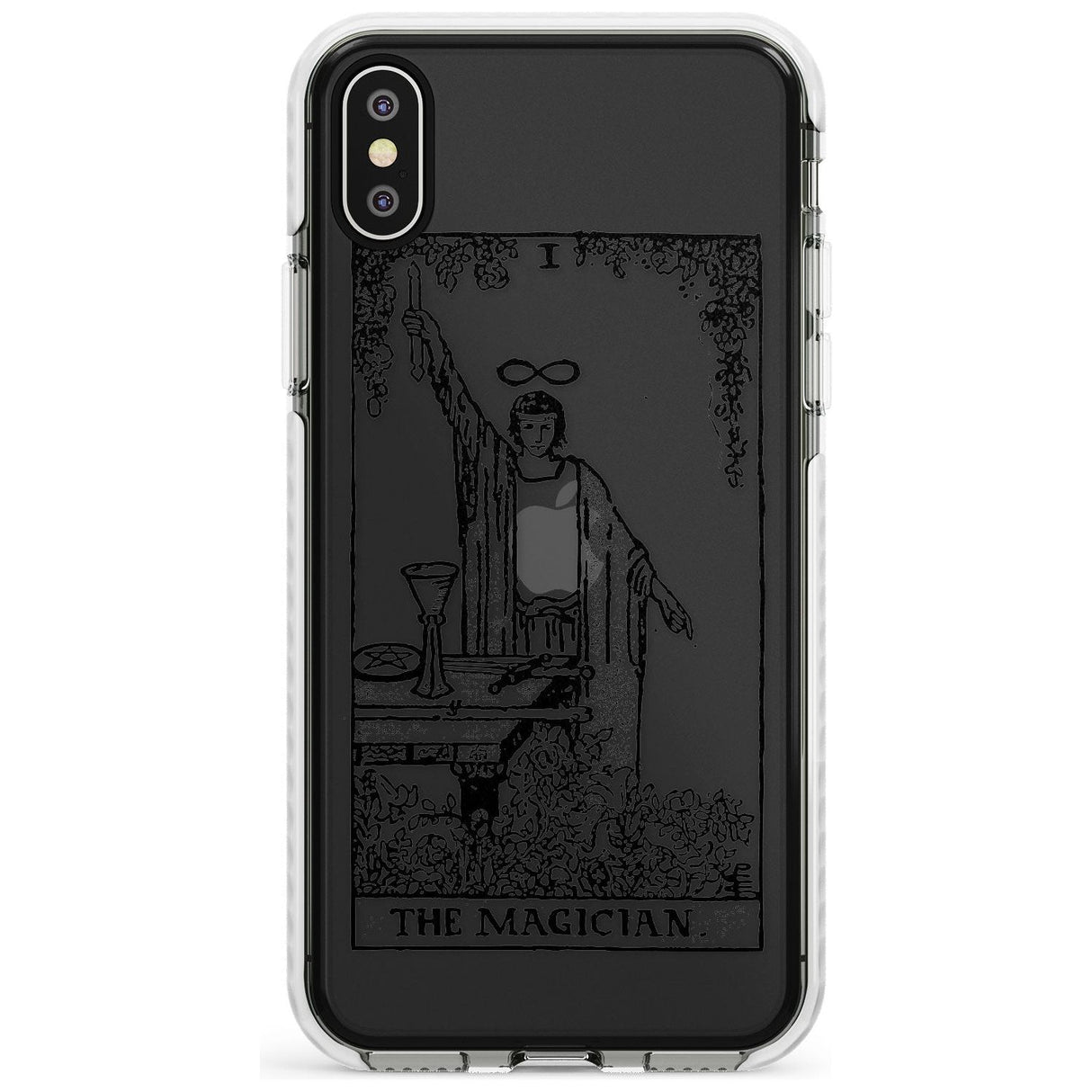 The Magician Tarot Card - Transparent Slim TPU Phone Case Warehouse X XS Max XR