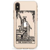 The Magician Tarot Card - Transparent Slim TPU Phone Case Warehouse X XS Max XR