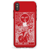 The Sun Tarot Card - White Transparent Slim TPU Phone Case Warehouse X XS Max XR