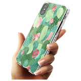 Colourful Cactus Mix Design Impact Phone Case for iPhone X XS Max XR