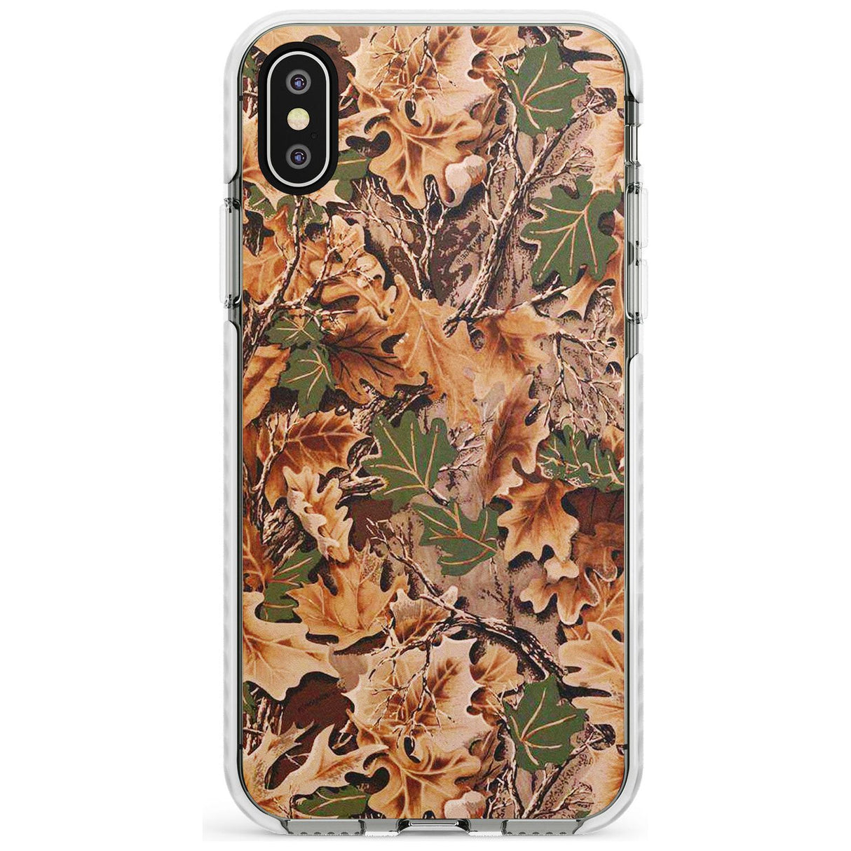 Leaves Camo Impact Phone Case for iPhone X XS Max XR