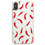 Chilly Pattern Impact Phone Case for iPhone X XS Max XR