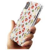 Christmas Baubles Pattern Impact Phone Case for iPhone X XS Max XR