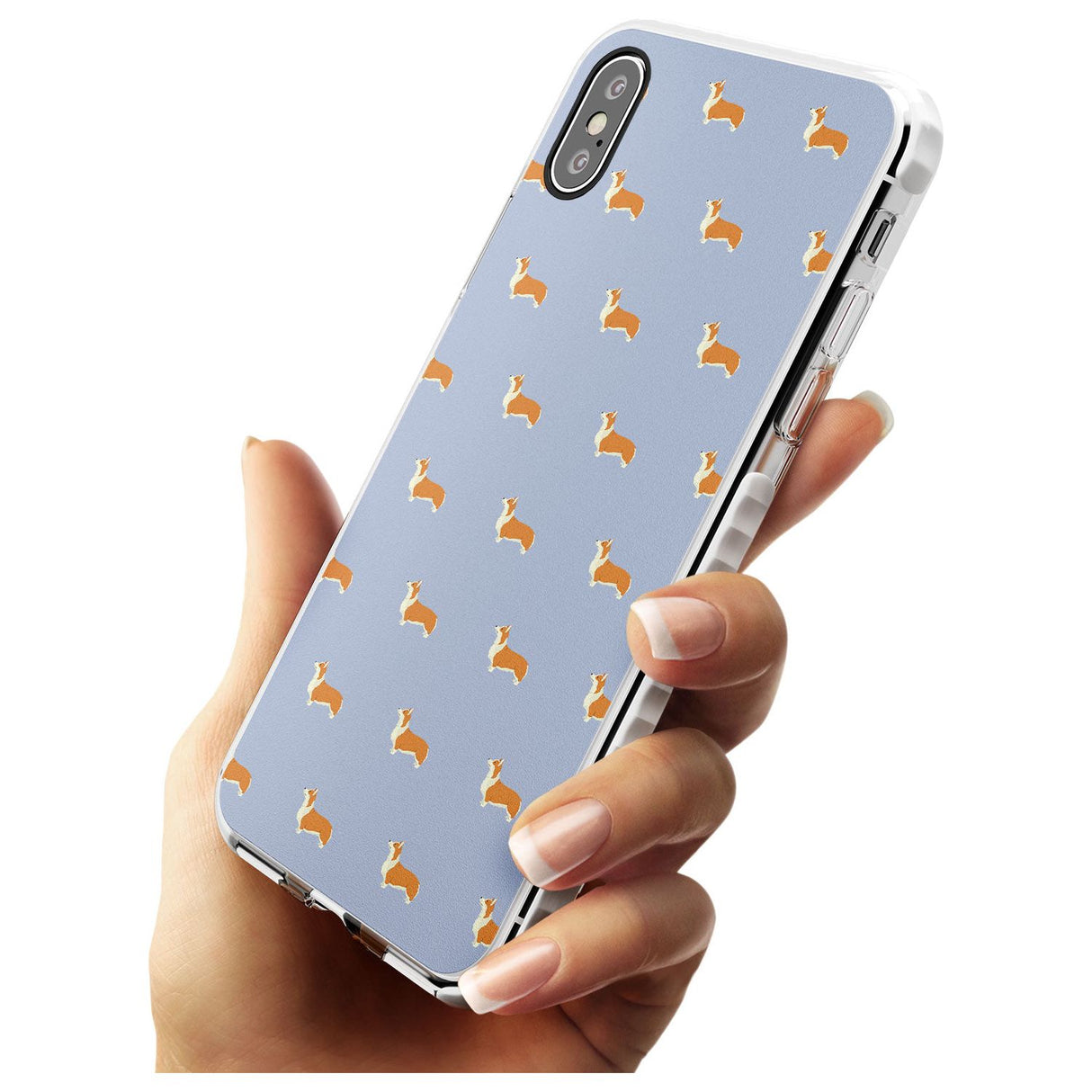 Pembroke Welsh Corgi Dog Pattern Impact Phone Case for iPhone X XS Max XR