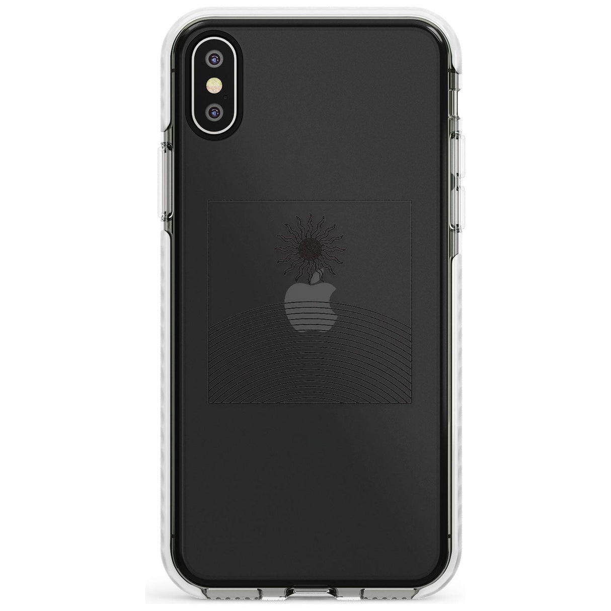 Framed Linework: Rising Sun Slim TPU Phone Case Warehouse X XS Max XR