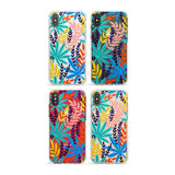 Tropical Palm Leaves Phone Case for iPhone X XS Max XR