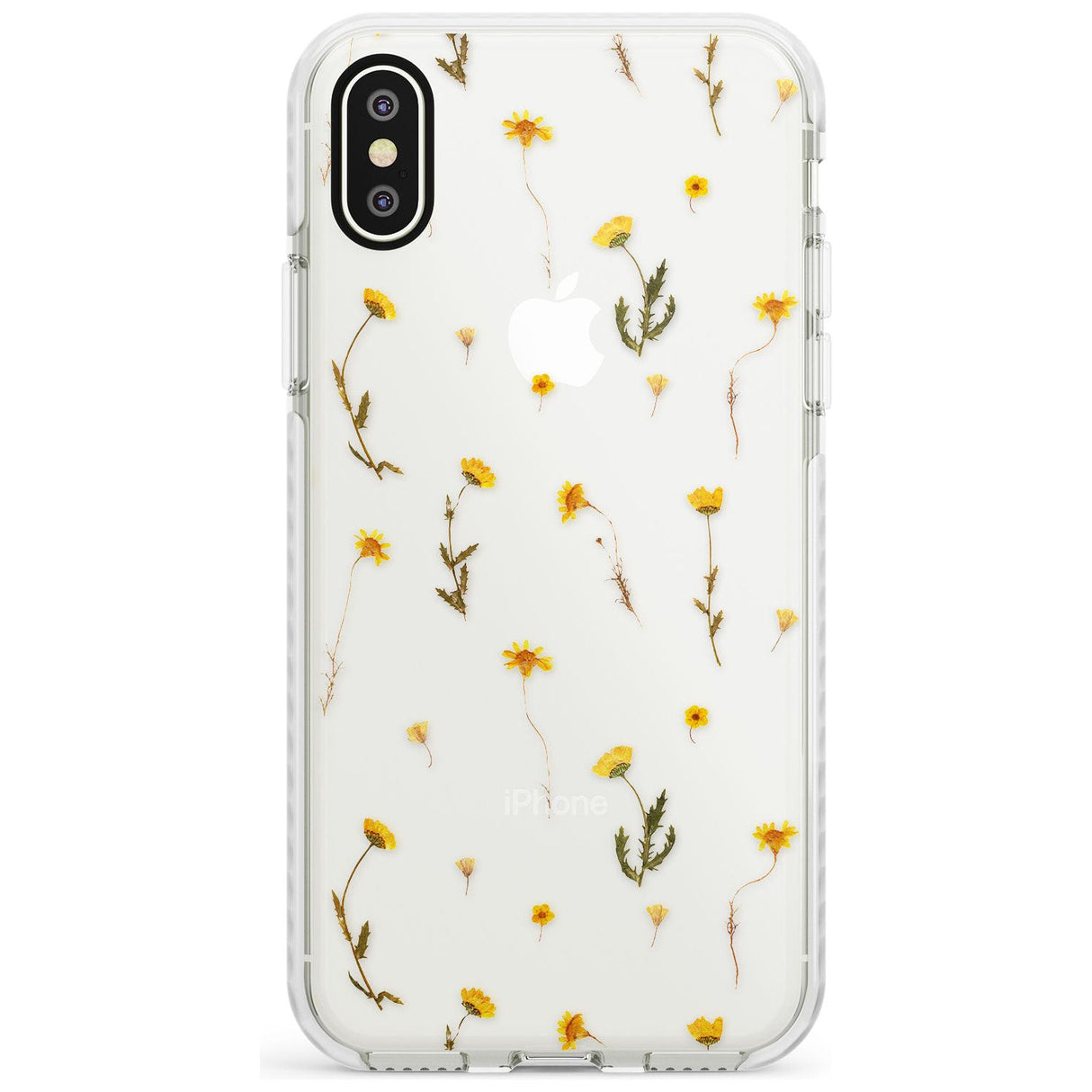 Mixed Yellow Flowers - Dried Flower-Inspired Impact Phone Case for iPhone X XS Max XR