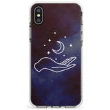 Floating Moon Above Hand Slim TPU Phone Case Warehouse X XS Max XR