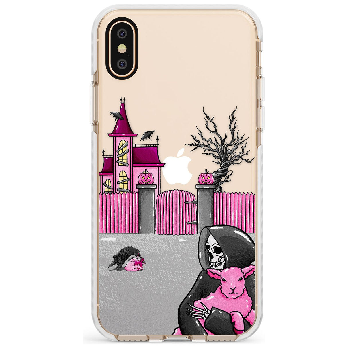 Left With My Heart Impact Phone Case for iPhone X XS Max XR