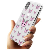 Demon Cat Pattern Impact Phone Case for iPhone X XS Max XR