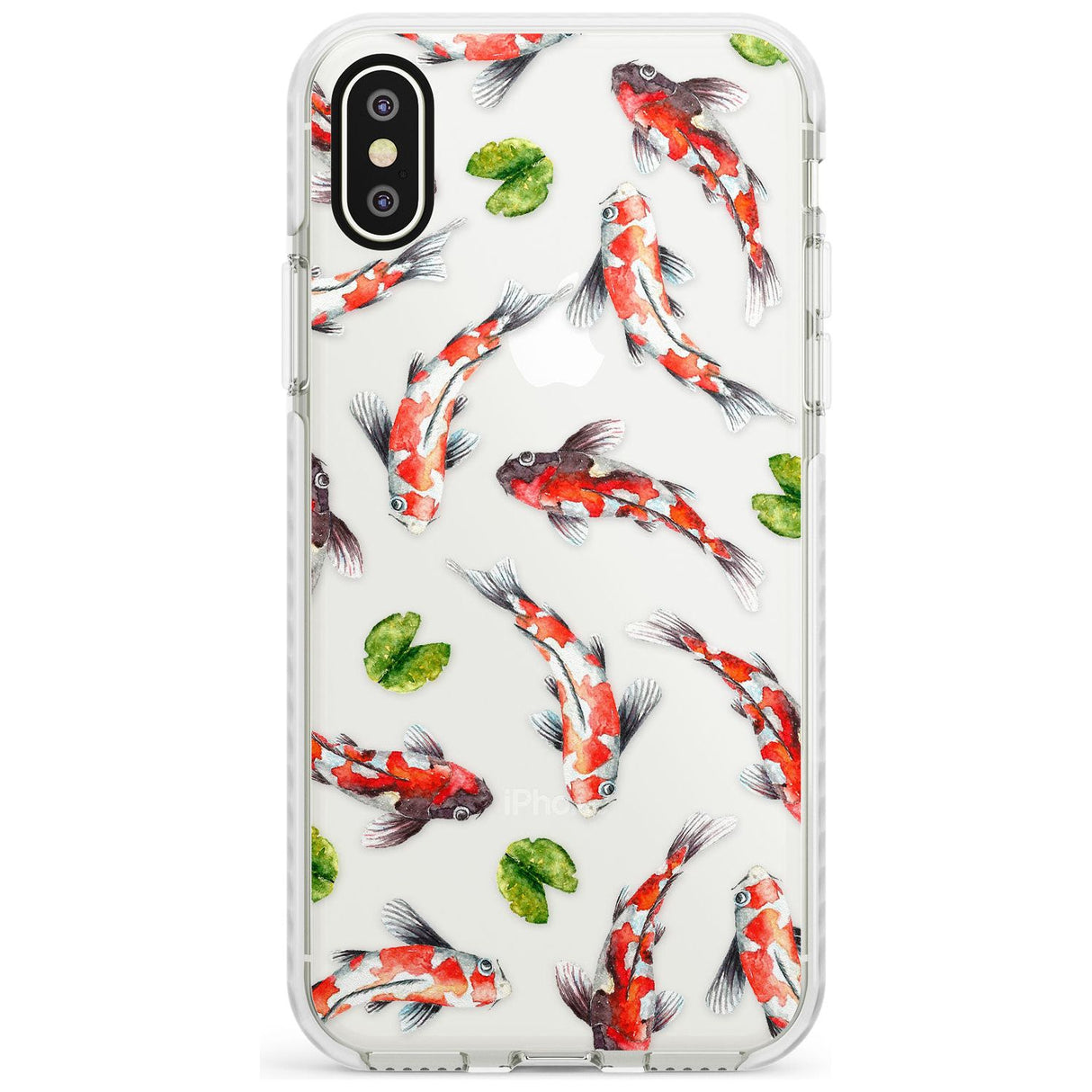 Koi Fish Japanese Watercolour iPhone Case  Impact Case Phone Case - Case Warehouse