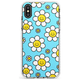 Daisy Faces Kawaii Pattern Impact Phone Case for iPhone X XS Max XR