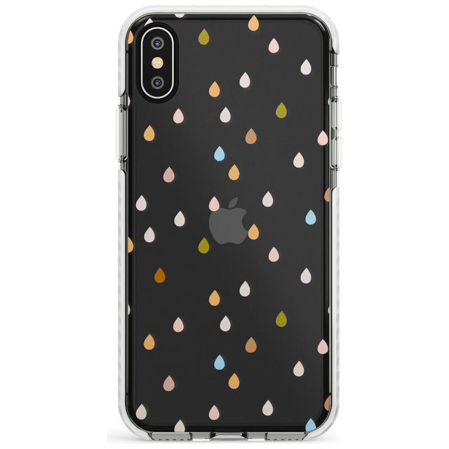 Raindrops Slim TPU Phone Case Warehouse X XS Max XR