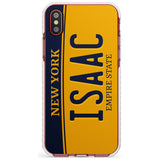 New York License Plate Slim TPU Phone Case Warehouse X XS Max XR