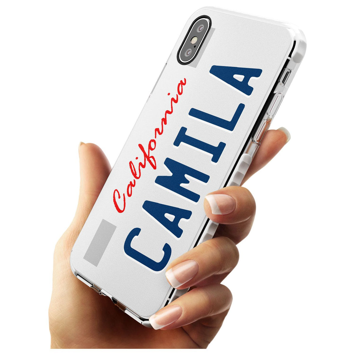 California License Plate Slim TPU Phone Case Warehouse X XS Max XR