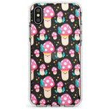 Cute Mushrooms Pattern Impact Phone Case for iPhone X XS Max XR