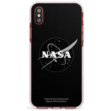 Dark NASA Meatball Impact Phone Case for iPhone X XS Max XR