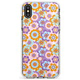 Flower Power Pattern Impact Phone Case for iPhone X XS Max XR