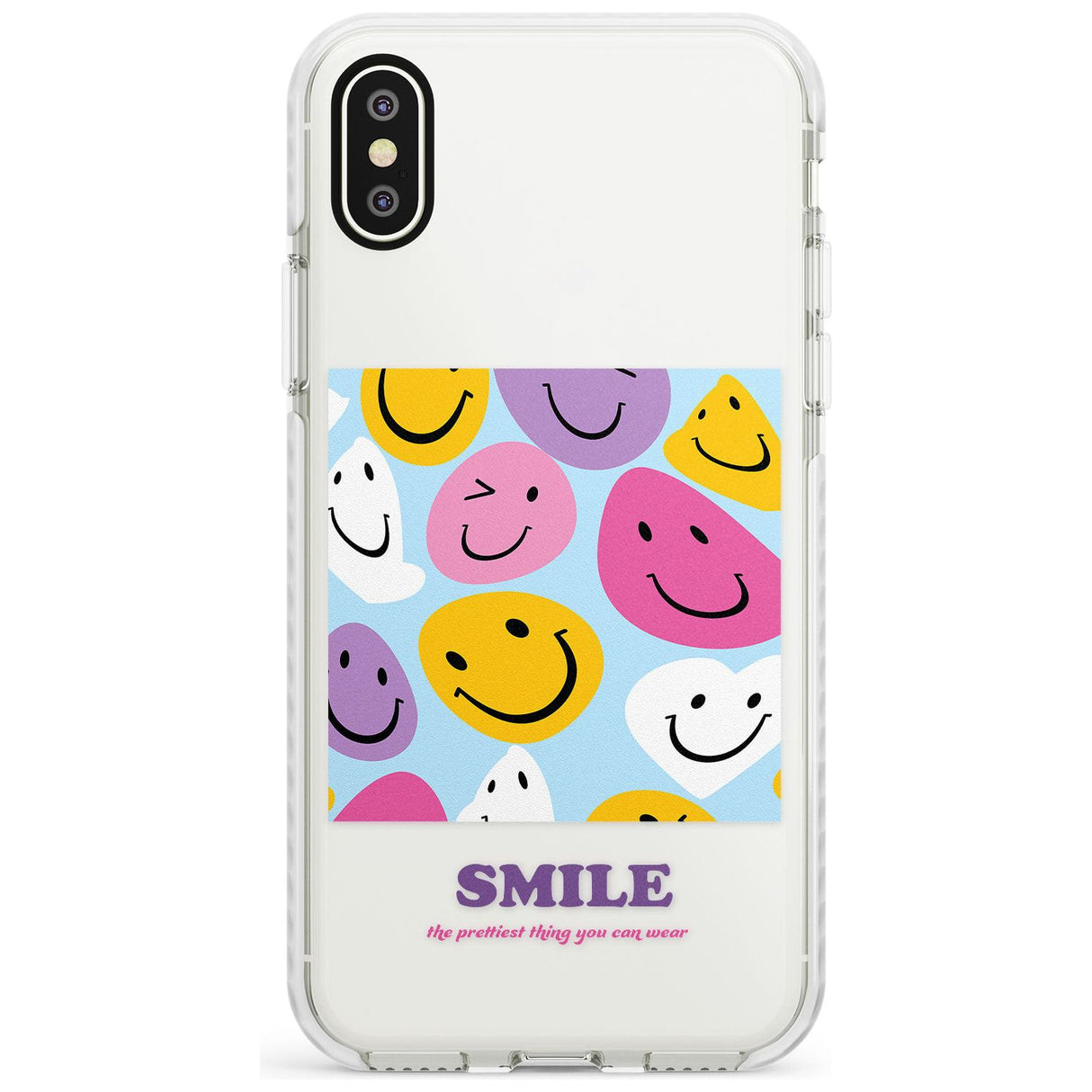 A Smile Impact Phone Case for iPhone X XS Max XR