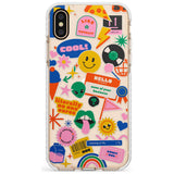 Nostalgic Stickers #1 Slim TPU Phone Case Warehouse X XS Max XR