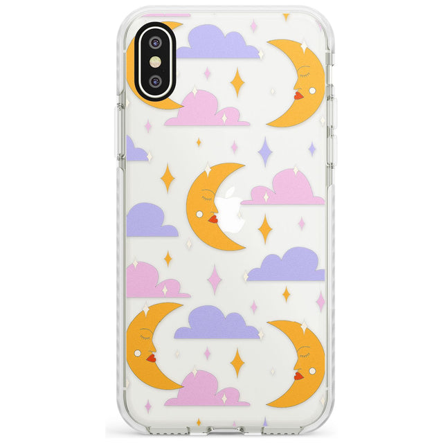 Moons & Clouds Phone Case for iPhone X XS Max XR