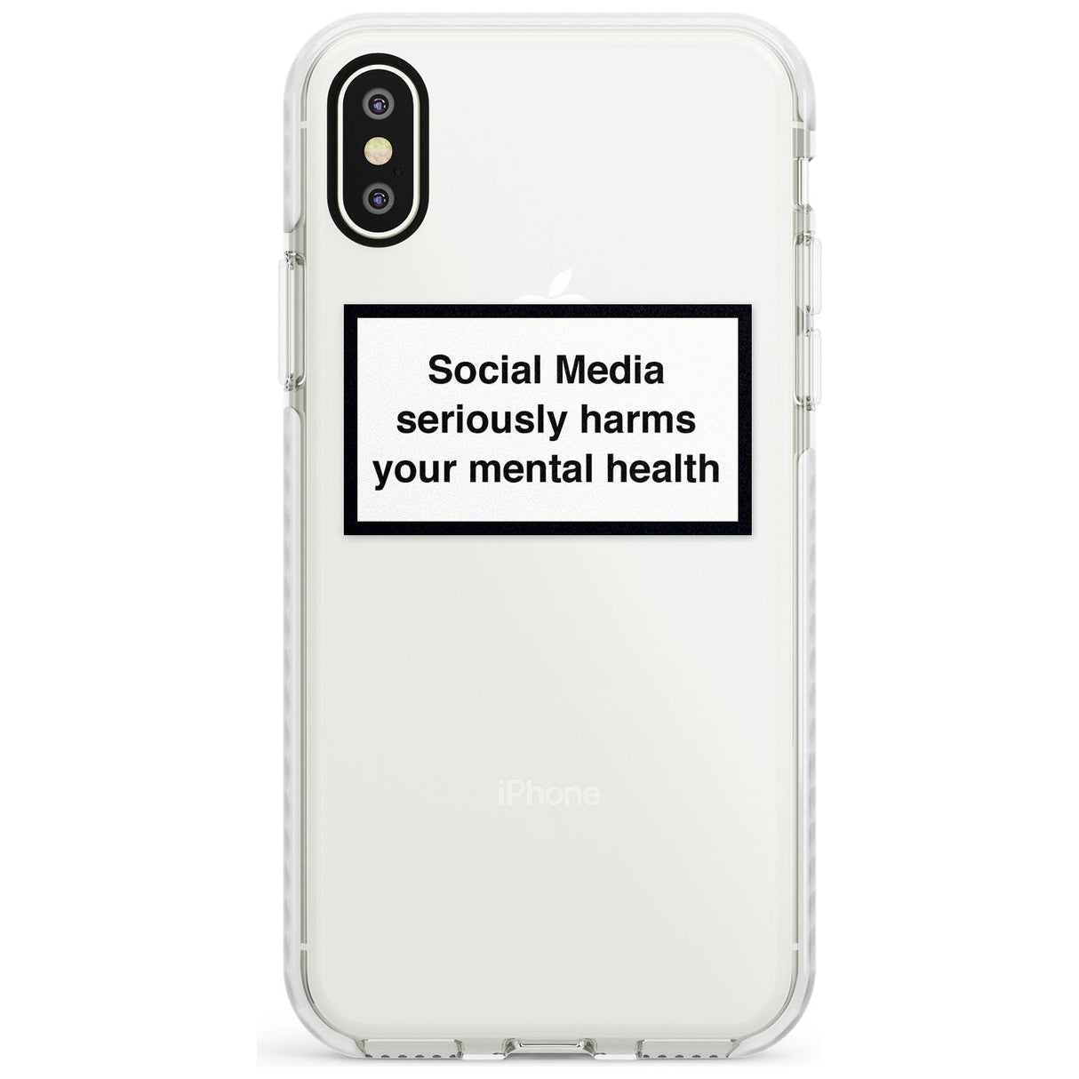 Social Media Quote iPhone Case  Impact Case Phone Case - Case Warehouse