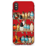 A Perch of Birds Impact Phone Case for iPhone X XS Max XR