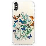 European Butterflies Impact Phone Case for iPhone X XS Max XR