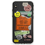 Kanji Signs Sticker Mix Slim TPU Phone Case Warehouse X XS Max XR