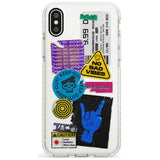 No Bad Vibes Sticker Mix Slim TPU Phone Case Warehouse X XS Max XR