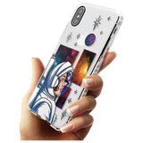 COSMIC AMBITION Slim TPU Phone Blanc Space X XS Max XR