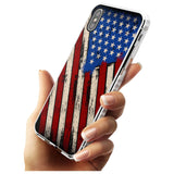 Distressed US Flag Impact Phone Case for iPhone X XS Max XR