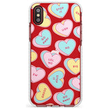 Sarcastic Love Hearts Slim TPU Phone Case Warehouse X XS Max XR