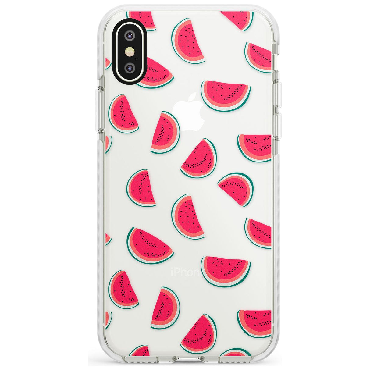 Watermelon Slices - Clear iPhone Case  Impact Case Phone Case - Case Warehouse