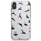 Yoga Poses Slim TPU Phone Case Warehouse X XS Max XR