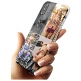 4 Photo Grid  Black Impact Phone Case for iPhone X XS Max XR