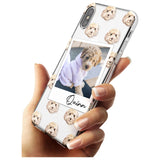 Cockapoo, Cream - Custom Dog Photo Black Impact Phone Case for iPhone X XS Max XR