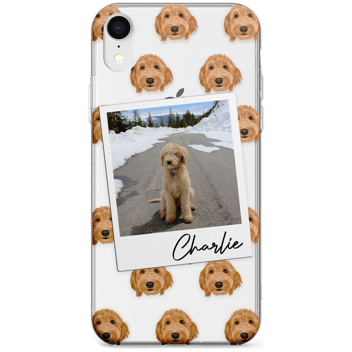 Personalised Personalised Golden Doodle - Dog Photo Phone Case for iPhone X XS Max XR