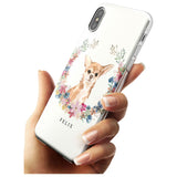 Chihuahua - Watercolour Dog Portrait Slim TPU Phone Case Warehouse X XS Max XR