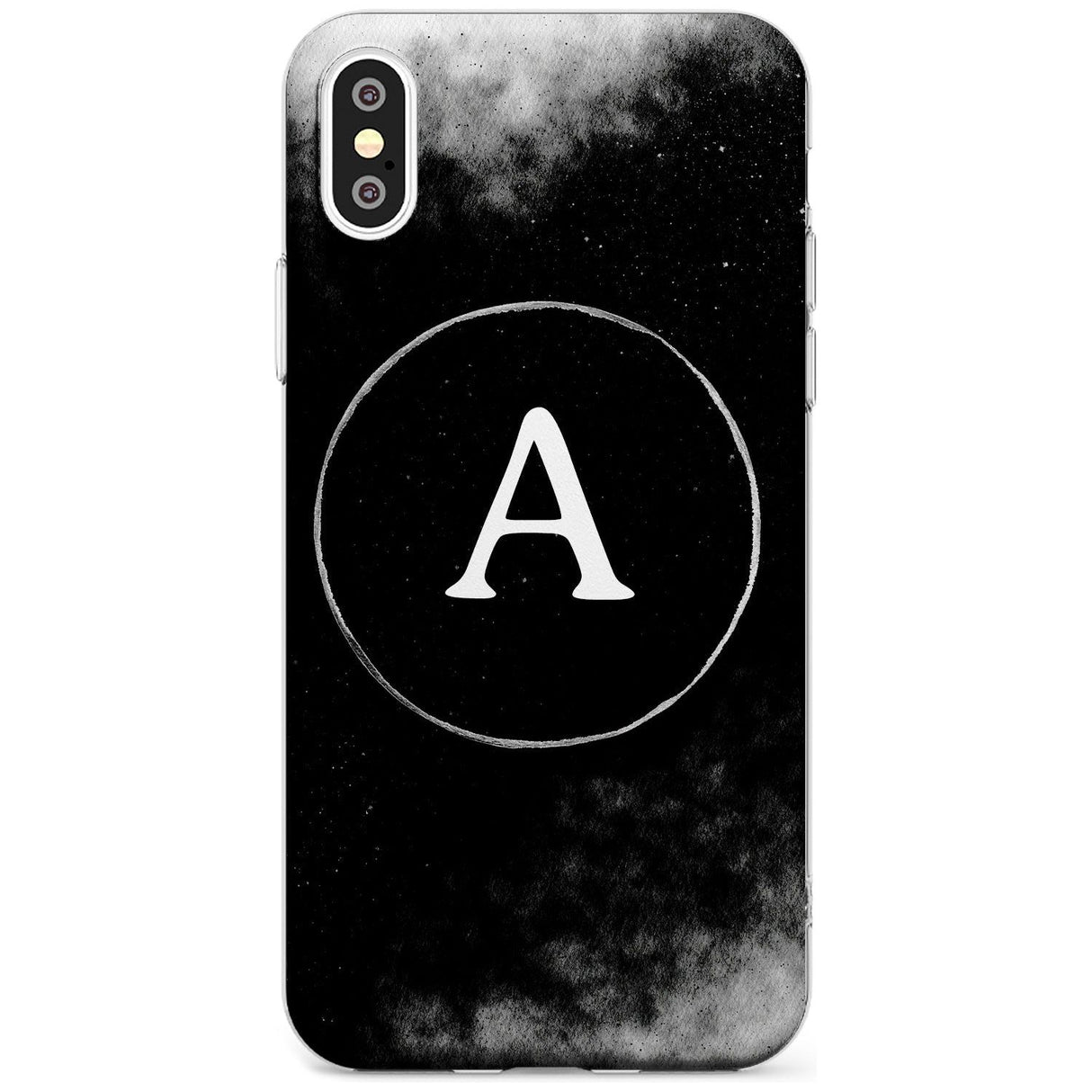 Eclipse Monogram Black Impact Phone Case for iPhone X XS Max XR