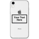 Personalised Create your own Warning Label Phone Case for iPhone X XS Max XR