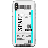 Space Custom Space Travel Ticket iPhone Case  Slim Case Custom Phone Case - Case Warehouse