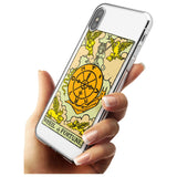 Wheel of Fortune Tarot Card - Colour Black Impact Phone Case for iPhone X XS Max XR