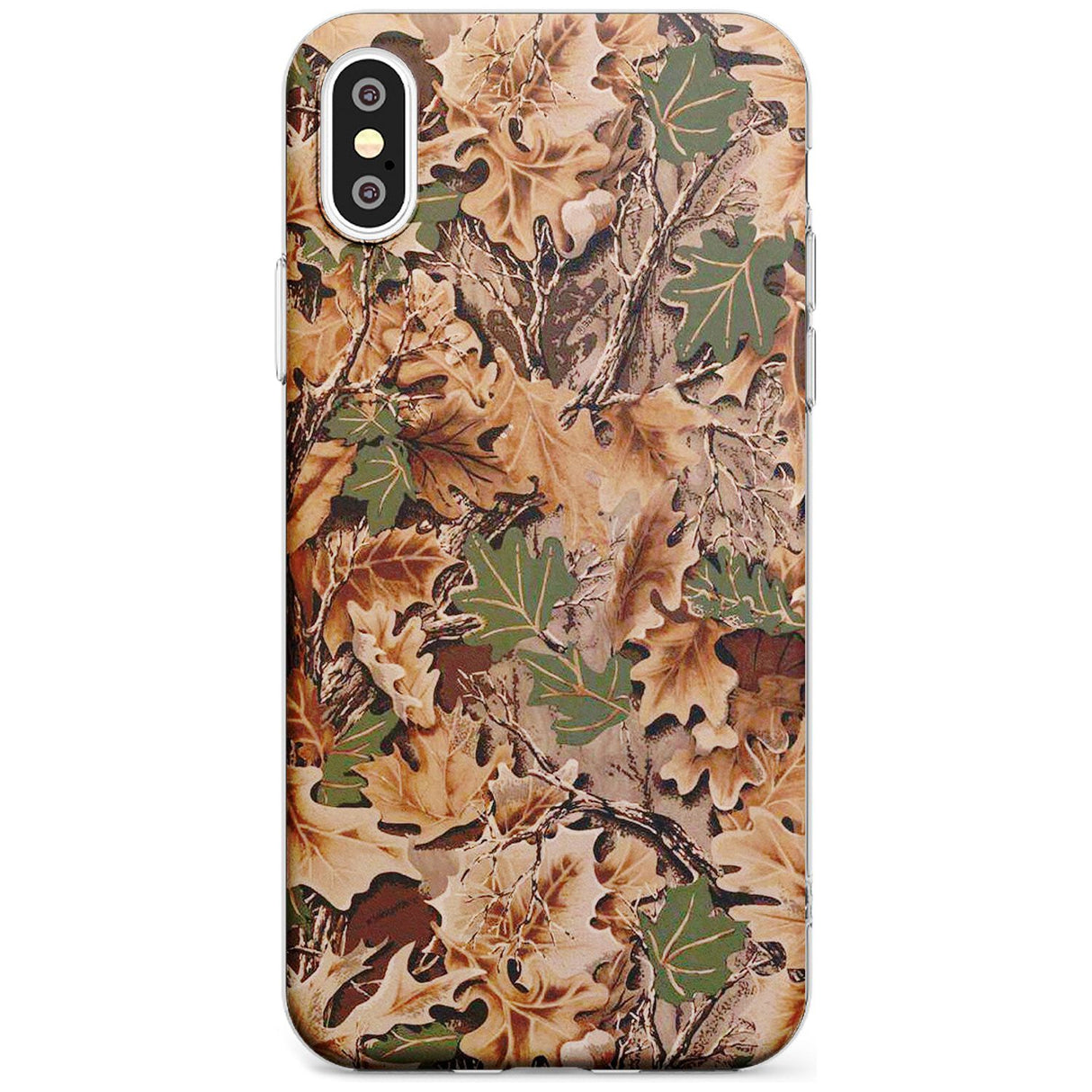 Leaves Camo Slim TPU Phone Blanc Space X XS Max XR