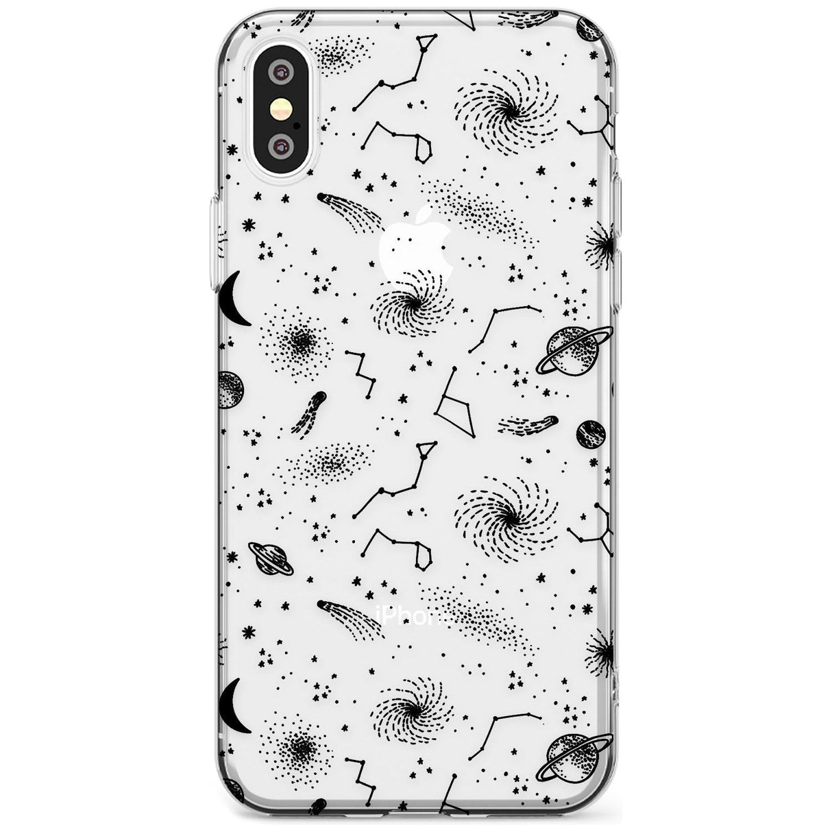 Mixed Galaxy Pattern Slim TPU Phone Case Warehouse X XS Max XR