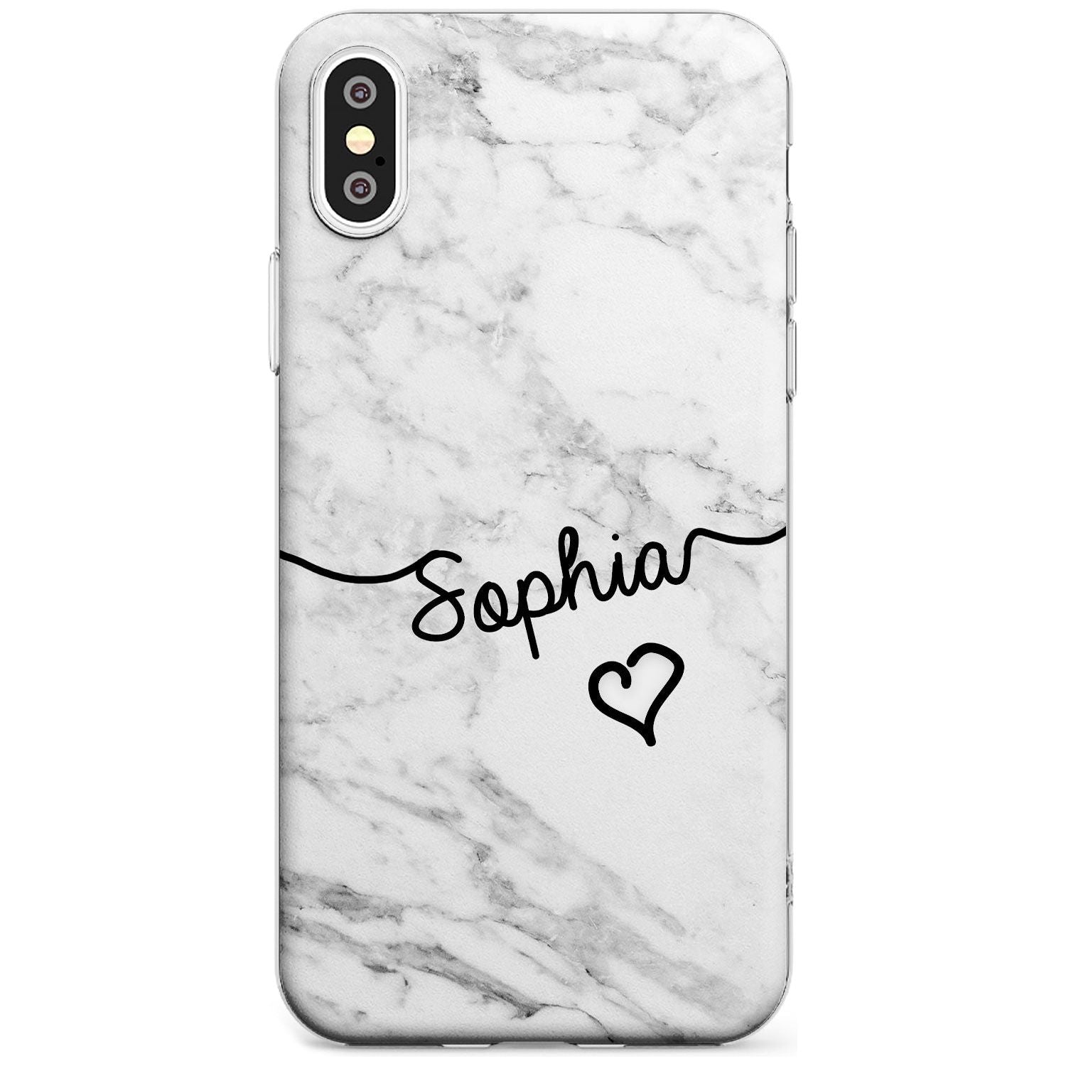 White Marble iPhone Case  Slim Case Custom Phone Case - Case Warehouse